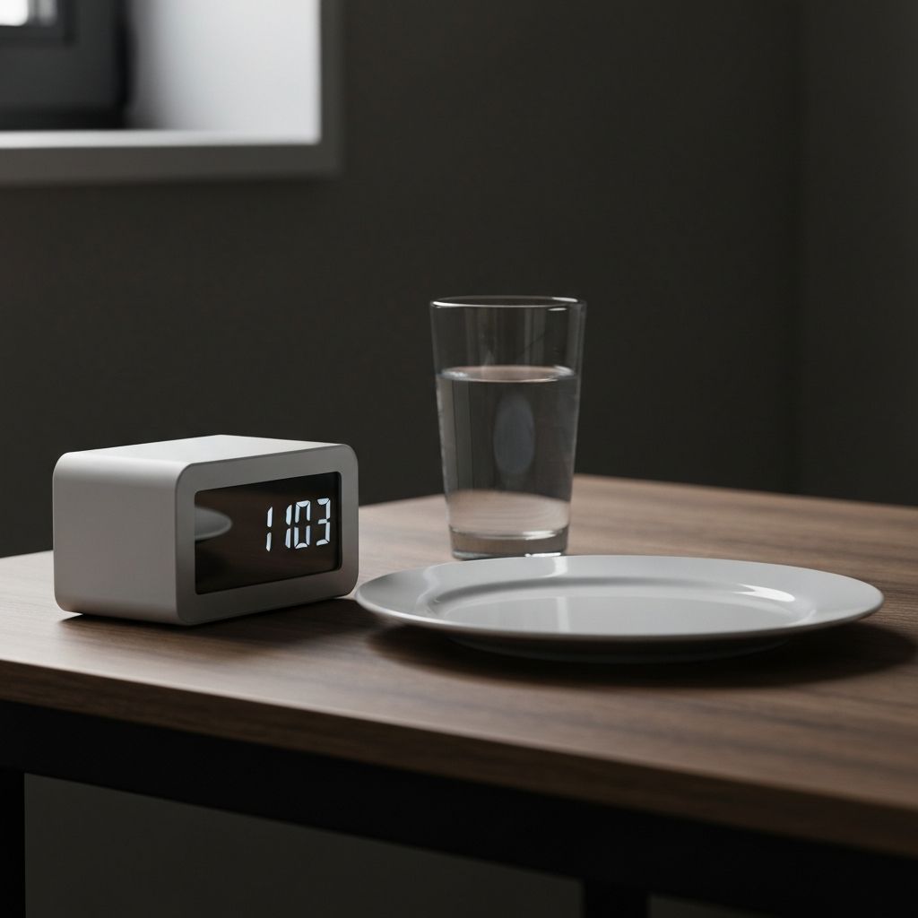 Intermittent fasting clock